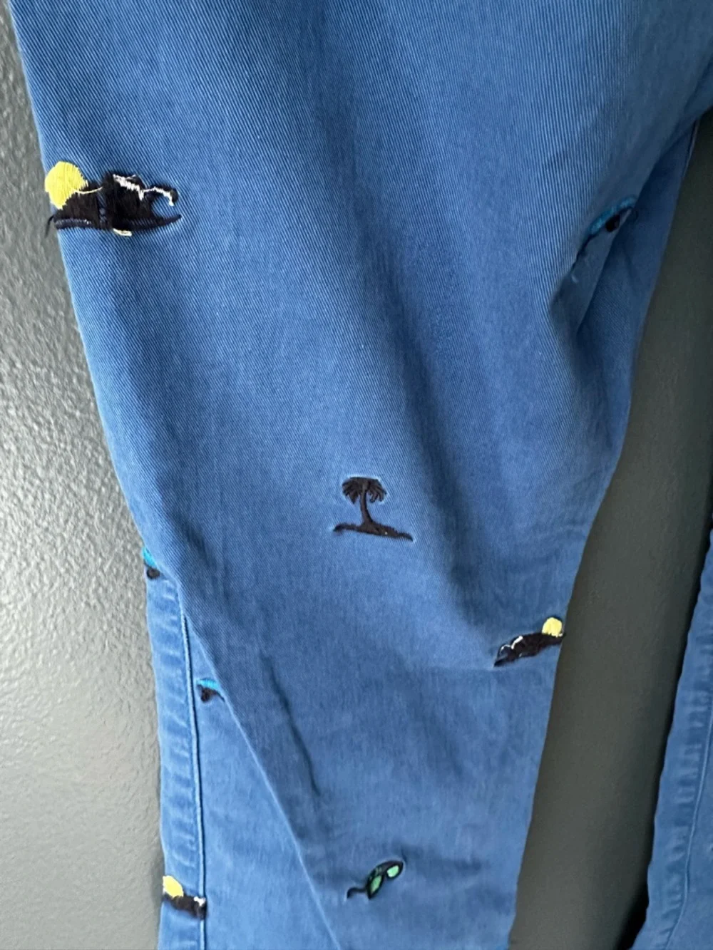 💙 GAP Kids boys pants size 10 blue with fun details VGUC preppy classic